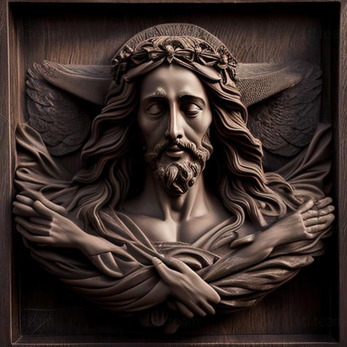 3D model jesus christ (STL)